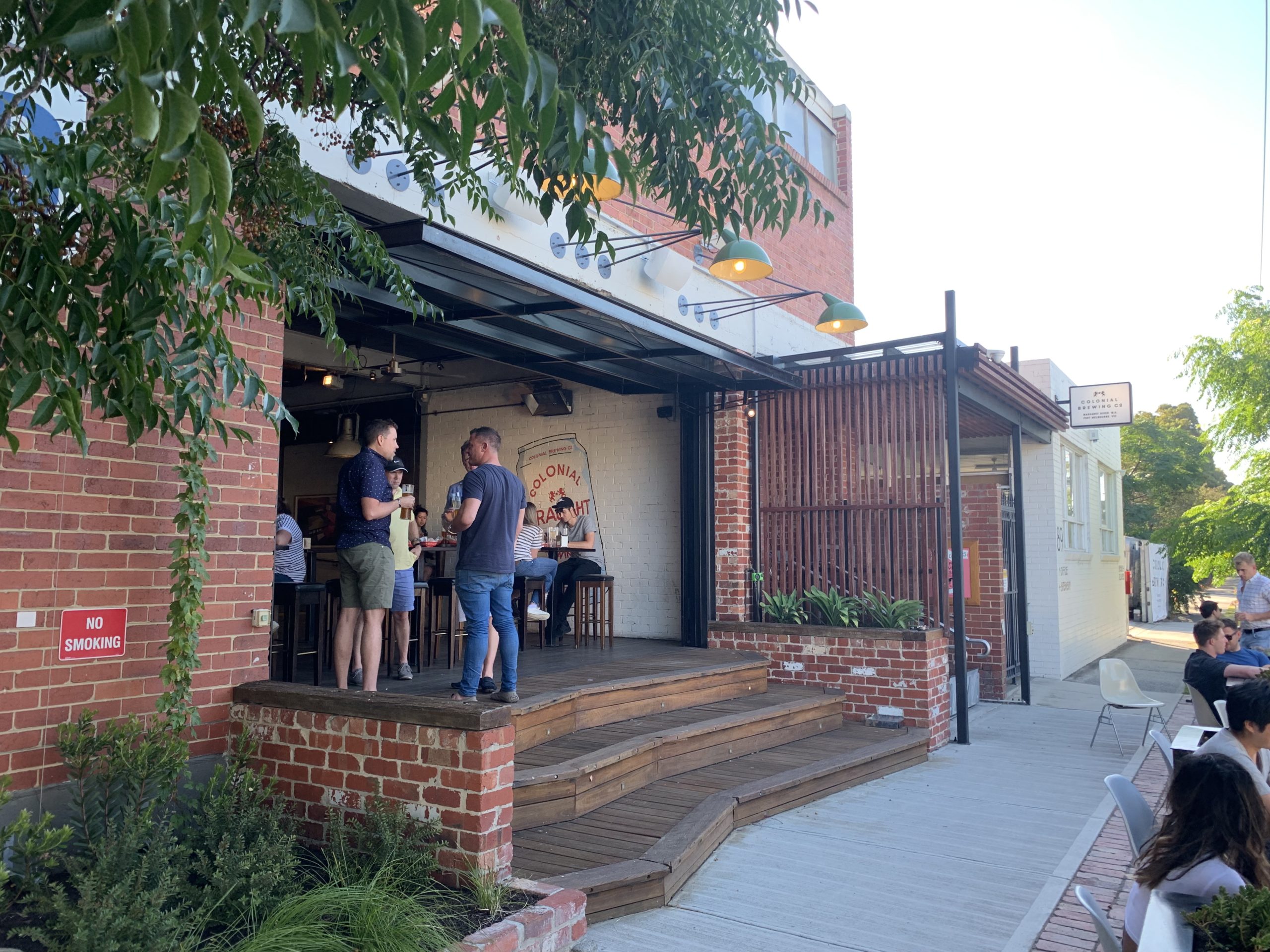 Colonial Beer entrance